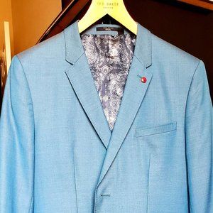Ted Baker Blazer - 46 R - Teal - Basically New